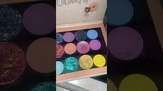 Duping the VIBES Give Me Glow Pastel Dreams Palette With @colourpop and @pastelroses #shorts