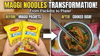 Maggie noodles transform into fresh and healthy noodles 🍜🥴🤤🤤🤤🤤