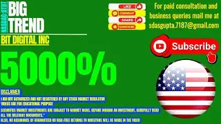BIT DIGITAL INC BIG TREND | BTBT STOCK