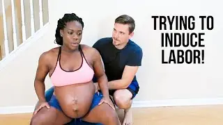 INDUCING MY OWN LABOR! | COME ON BABY!