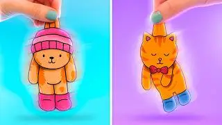 FIZ A NOVA SENSA&Ccedil;&Atilde;O DO MOMENTO 🤩 PENDURADINHO do BOBBIE GOODS 💛 E PINTANDO DESENHOS DIVERTIDOS