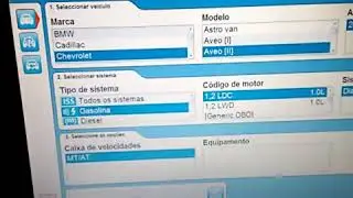 Scanner CDP autocom sincronizando sensor rotação e fase Agile Onix