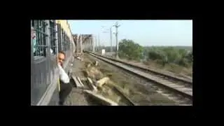 VASAI PANVEL MEMU RUSHING THROUGH ULHAS BRIDGE AT IT'S MPS OF 90KPH