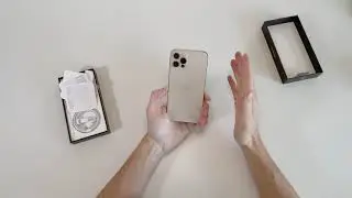 iPhone 12 Pro 256GB Gold - Silicone Case with MagSafe - Black Unboxing