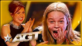 COOL High Tech Dance Performance WINS The Golden Buzzer on America's Got Talent!