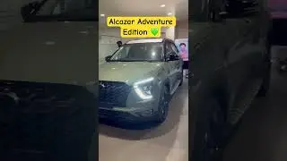 Alcazar Adventure Edition || Hyundai&rsquo;s Alcazar In New Look #hyundai #adventure #alcazar #shorts
