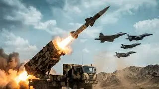Iran Air Defense System vs US Fighter Jets | F-22, F-35, F-15EX Massive Battle || MKR RIND 