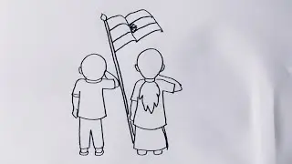Republic day drawing easy step by step @JSdrawing 