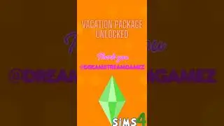 Sims Vacation Pack Unlocked! 🏖️🌊 #Shorts #summeronshorts #sims4 #sims4gettogether #fypシ゚viral