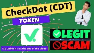 Is CheckDot (CDT) Token Scam or Legit ??