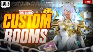 CUSTOMS ROOMS😱PUBG MOBILE LIVE STREAM