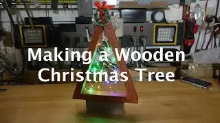 Making a Wooden Christmas Tree