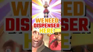 We need a Dispenser 2024(fanmade) ft. Dispenser Lady #shorts #tf2 #pootis #おどるポンポコリン