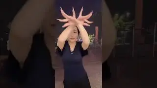 Chinese Folk Song Finger Dance The Bright Sunny Ninth Day Cover by Fengbao FingerTutting Performance
