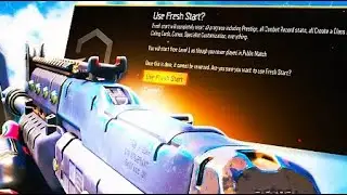 RESTART my LEVEL 1000 in MULTI & ZOMBIES on BO3 😩