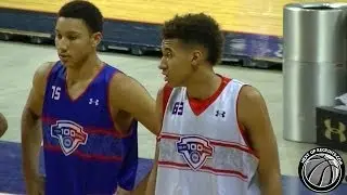 Chase Jeter vs Ben Simmons - Top TEN matchup in 2015 - NBPA Top 100 Camp