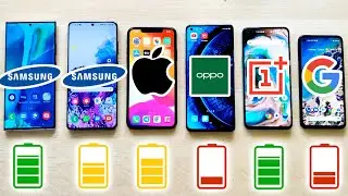 Galaxy NOTE 20 ULTRA vs S20 Ultra, iPhone 11 Pro MAX, Pixel 4A y Nord | TEST DE BATERIA EXTREMO!!