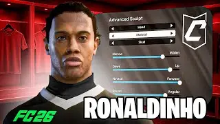 Как создать РЕАЛИСТИЧНОГО Роналдиньо в EA FC 26 (РУКОВОДСТВО ПО ЛИЦУ Pro Clubs)