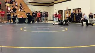 --- Norris, Jess v Hillman-Conley, T. (Peru High school) 01-27-24 L PIN 0:15