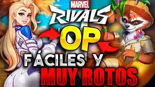 HÉROES para PRINCIPIANTES que DEBERÍAS USAR YA en MARVEL RIVALS 🔥| Marvel Rivals Guia Personajes