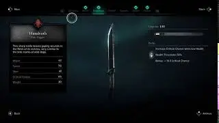 Assassin's Creed Valhalla Hundtoth Dagger