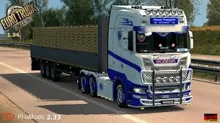 ETS2 1.34 I My Trucking Diary - Episode #83 I Bremen to Dusseldorf I Promods 2.33