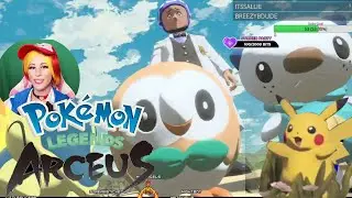 Pokemon Legends of Arceus Let's Play Episode 1 - Highlights