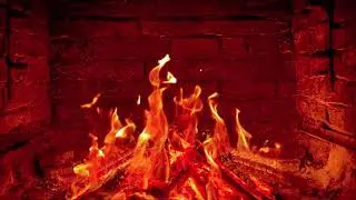 Crackling Fireplace Chimney Sounds | Cozy Indoor Fire Ambience for Sleep & Relaxation