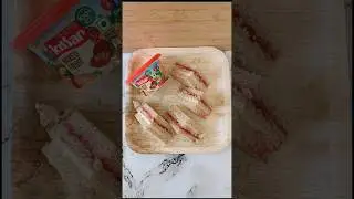 Bread butter jam recipe #breakfast #shorts