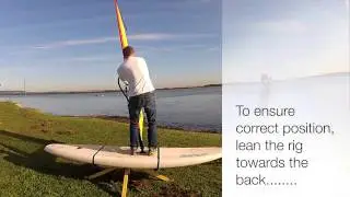 Secure Position - RYA Training - Learn to Windsurf - Windsurfing Techniques