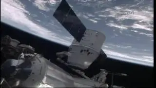 CRS-9 Dragon Berthing July 20th 2016