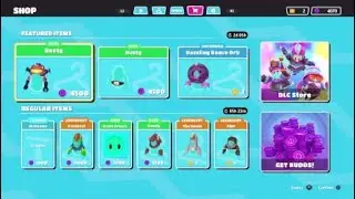 fall guys new shop update - rusty outfit and dazzling dance orb upper