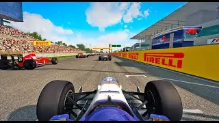 Jacques Villeneuve - Williams FW18 | Suzuka | Legend AI | F1 2013 50% Race
