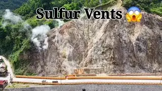 The Sulfur Vents of Valencia Dumaguete Negros Oriental.  #sulfur #dumaguetephilippines #fyp