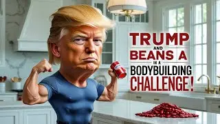 Trump Turns Bodybuilder with Red Beans? White House Comedy!