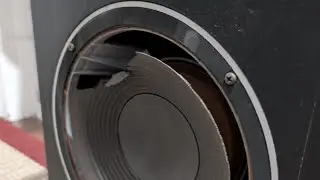 Damaged paper cone of JBL ? No worries&hellip;