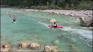 Scenic Kayaking for All Levels on the Soča River in Soča Valley | Kamno to Tolmin with Dolina Soče
