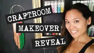 Craft Room Tour Makeover Reveal