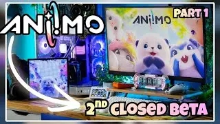 ANIIMO Part 1! ✨NEW✨Open world RPG Creature Collecting Game! Closed Beta Access!