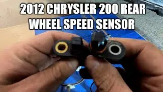 2012 Chrysler 200 rear wheel speed