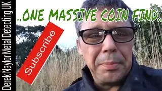 WHAT A MASSIVE COIN FIND ..metal detecting uk