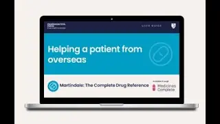 Martindale: The Complete Drug Reference - Patient scenario