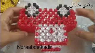 طريقه عمل فانوس عربيه ٢٦٠جرام بس خرز (الجزء الثاني)
