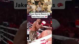 Ryan Garcia Reacts to Jake Paul Loss 🥊