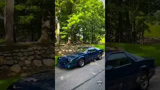 Get behind the wheel and unleash your inner 80s hero with the 1987 Chevy Camaro IROC Z Z28