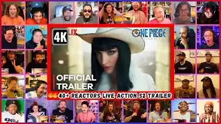 🔥🔥40+ Reactors One Piece Live Action Season 2 First Look Trailer Mega Reaction Mashup #onepiece