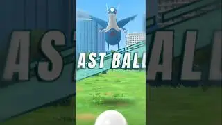 Latios vs Last ball 🤯 || Mega Latios raid pokemon go #anime #gaming