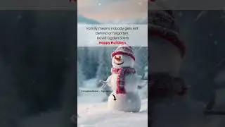 Holiday quotes | Family Quotes | Holiday Music | Christmas Music   | Calm Holiday Music