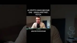 AI Crypto Kings become one ⚠ SingularityNet, Fetch.