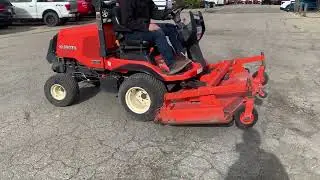 2015 Kubota F3990 Ag Tractor 30 HP 4WD Out-Front Mower (Asset # 6493)
